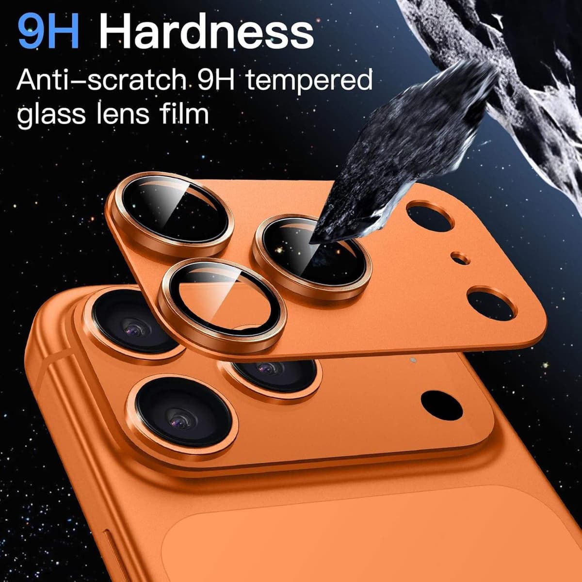 Aluminum Alloy frame Lens Protector for iPhone 17 Series