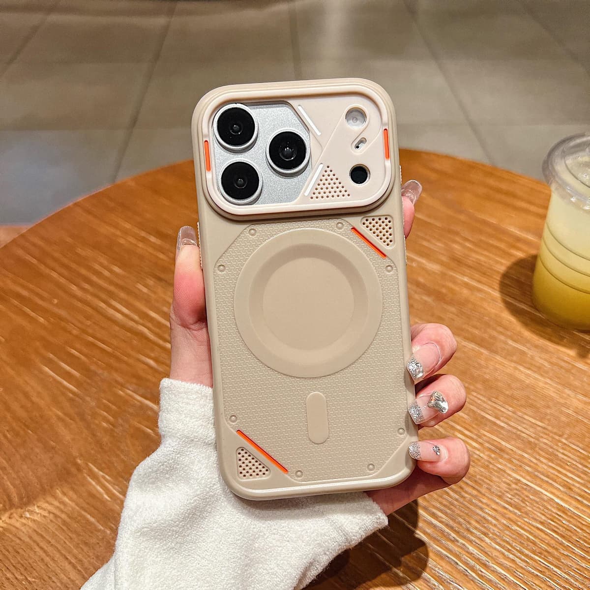Business PC Magnetic Armor Protective Case for iPhone