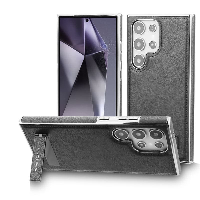 Premium PU Leather Mobile Phone Case for Samsung