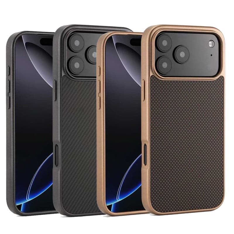 Business Matte Carbon Fiber Pattern Hard Back case for iPhone