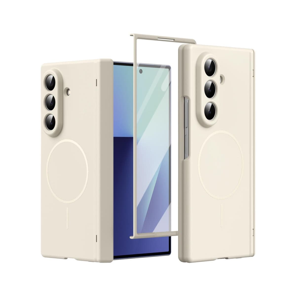 Luxury Ultra Slim PC Screen Protective Magnetic Shockproof Wireless Charging Case