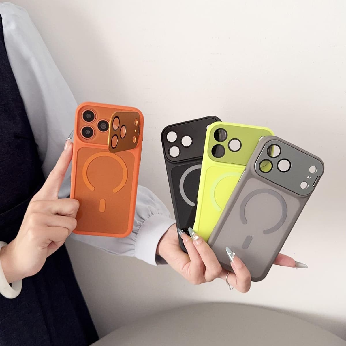 Anti Fall Magnetic, Protective Cover For iPhone