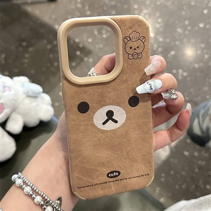 Cartoon Bear for IPhone Mobile Phone case