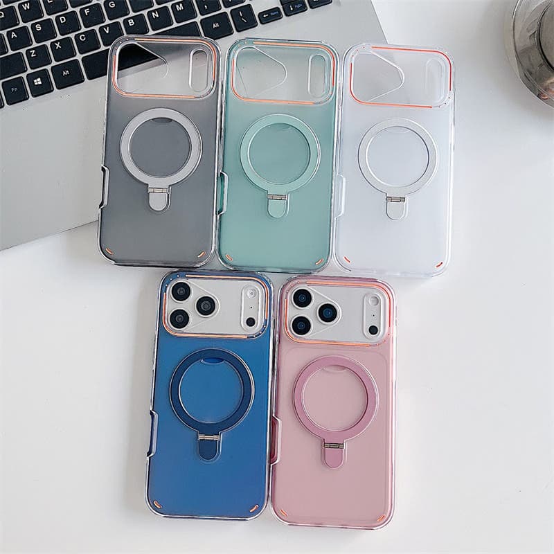Armor Magnetic 2 in 1 Stand Mobile Phone Cases for iPhnoe