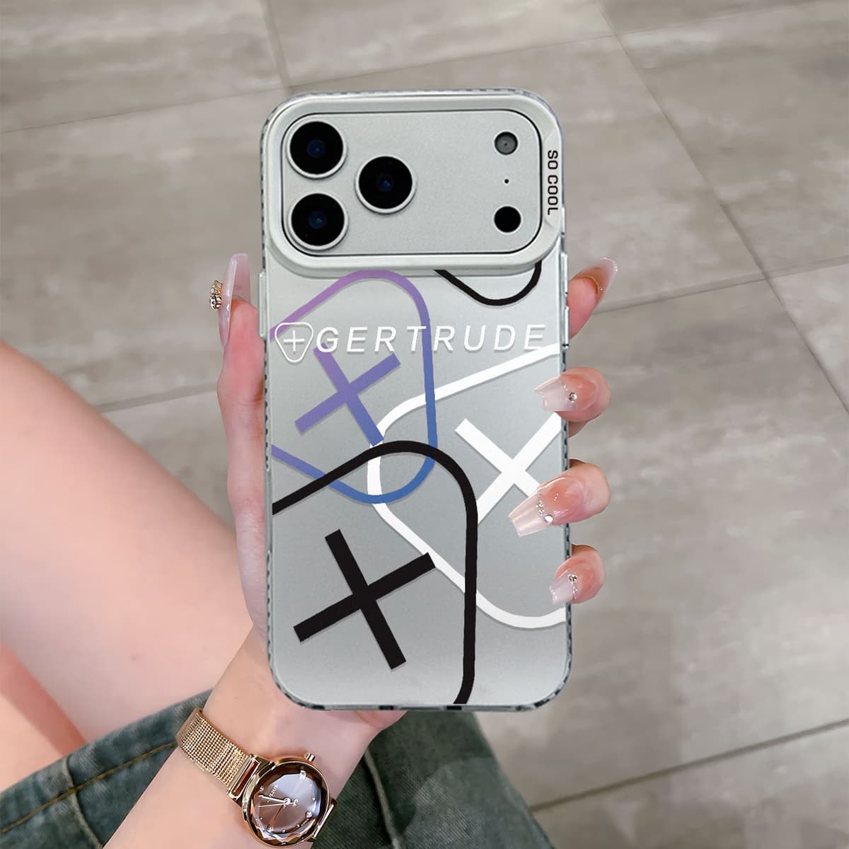 Gertrude Cartoon Pattern Phone Case