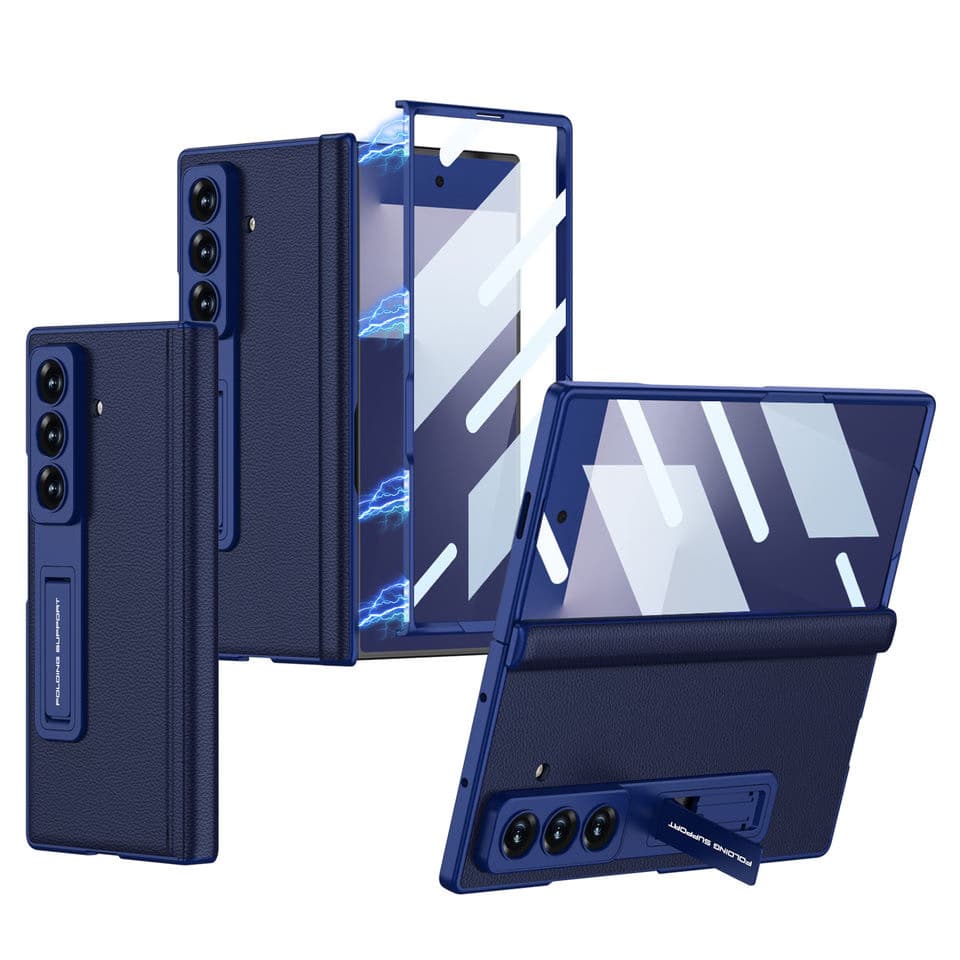 GKK Premium PU Leather Magnetic Case for Samsung Galaxy Z Fold