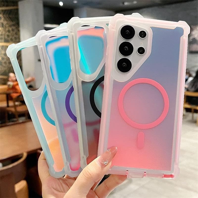Laser Gradient Magnetic Shockproof Cover