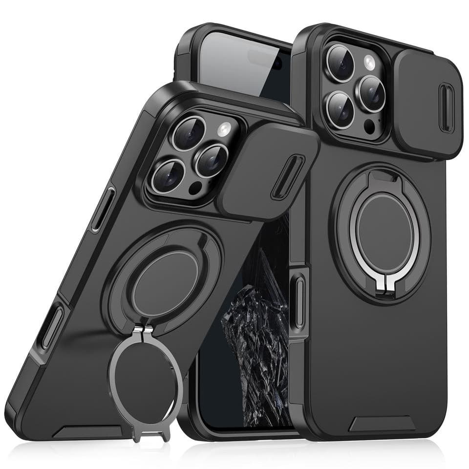 Shockproof Slide Camera Back Cover for iphone