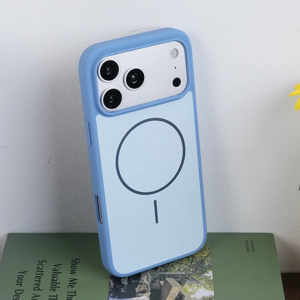 Premium TPU Magnetic Phone Case for iPhone 18 17 16 15 Pro Max Soft Touch Anti-Fingerprint Shockproof Wireless Charging Cover